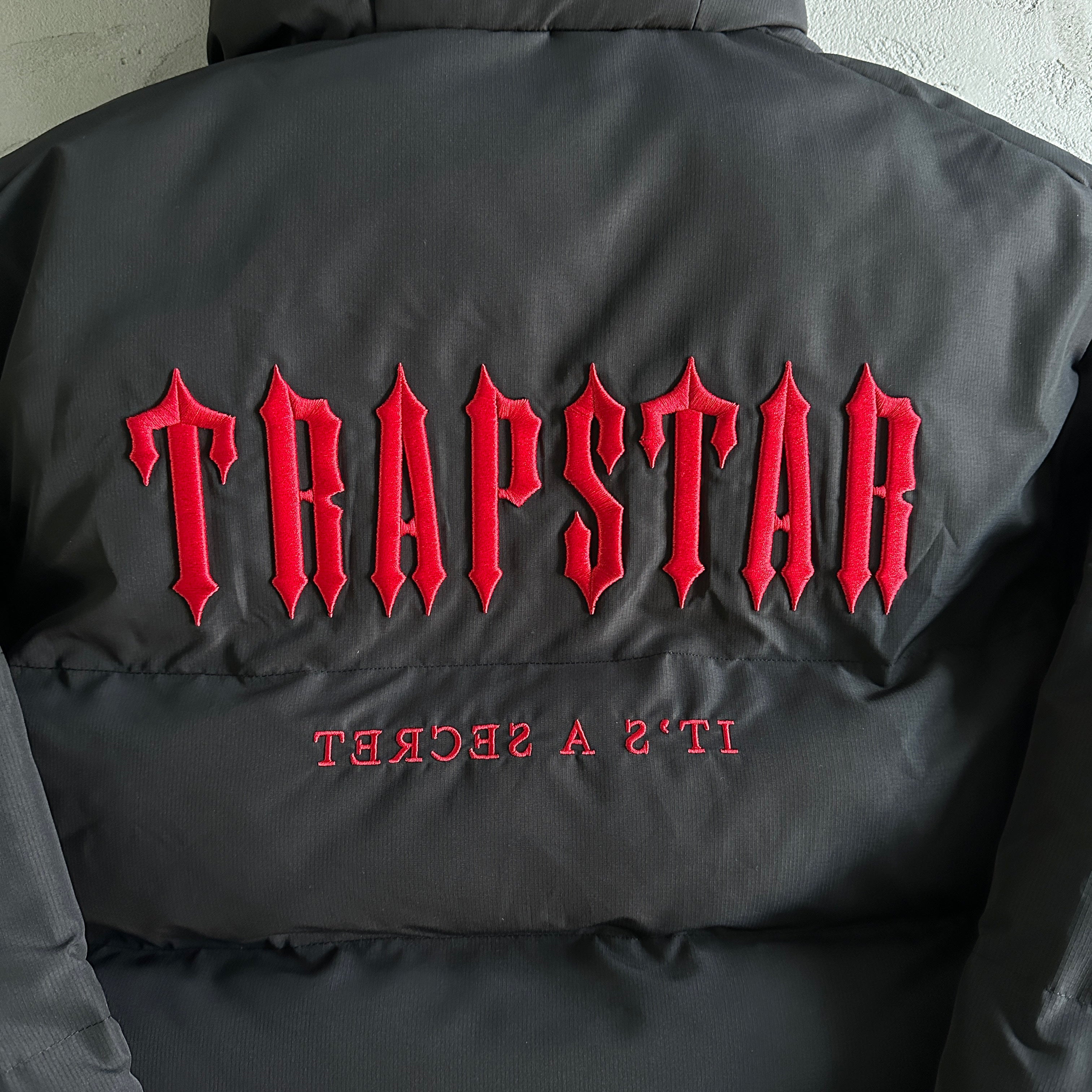 Manteau Trapstar Rouge/Noir