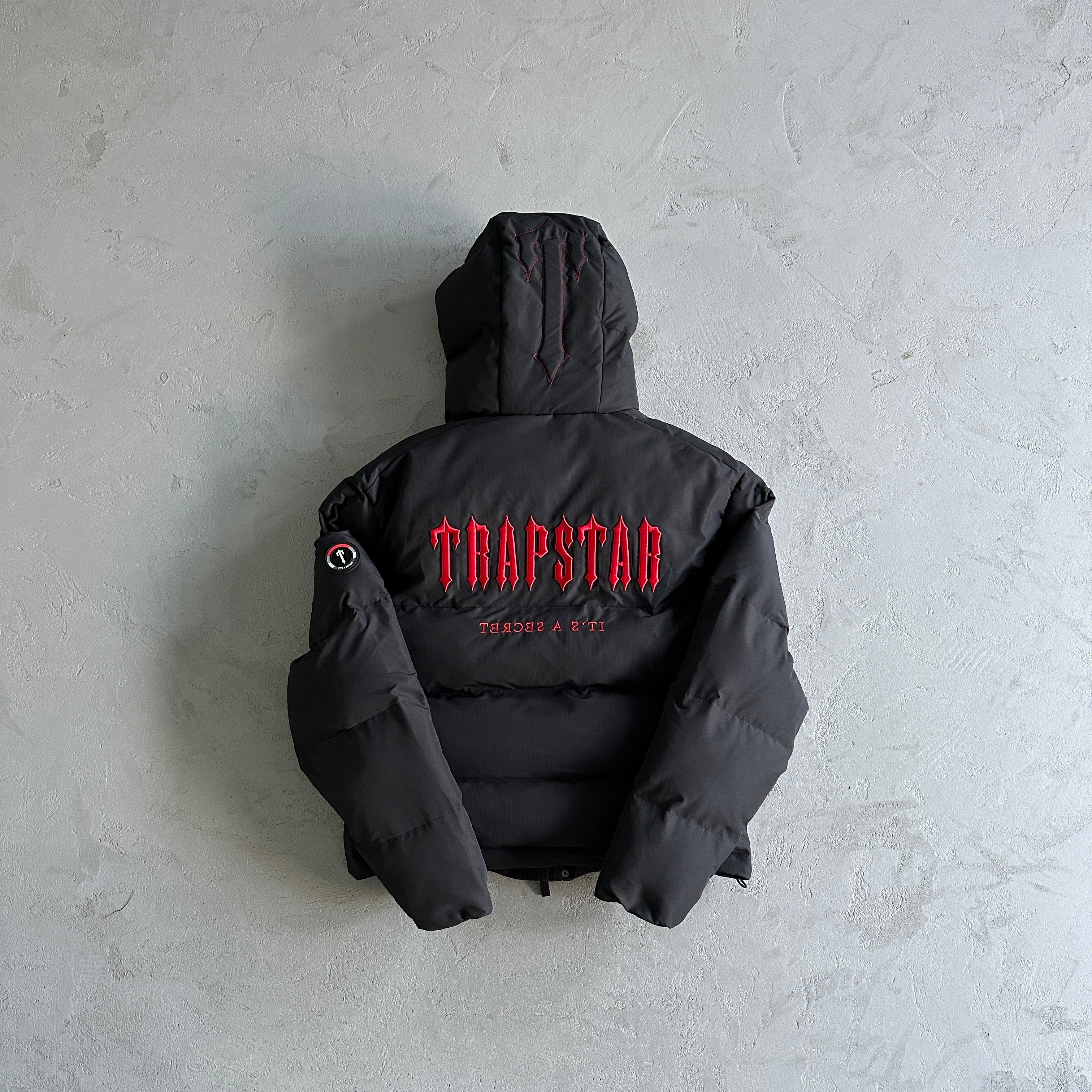 Manteau Trapstar Rouge/Noir