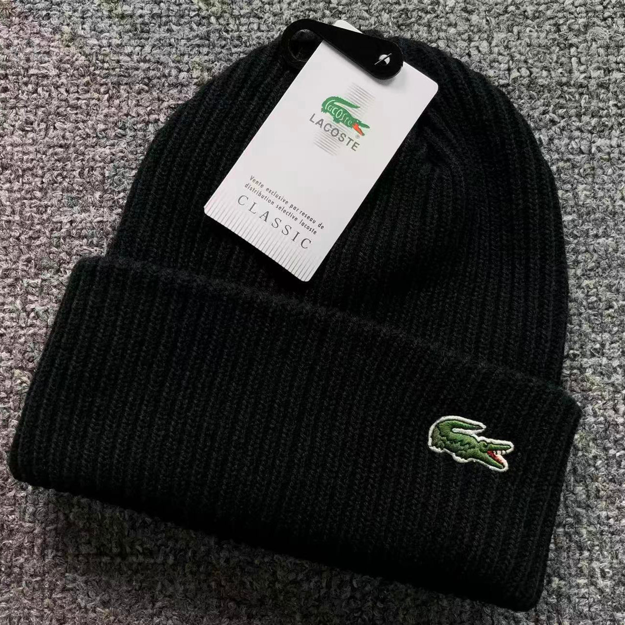 Chapeau Crocodile - Noir
