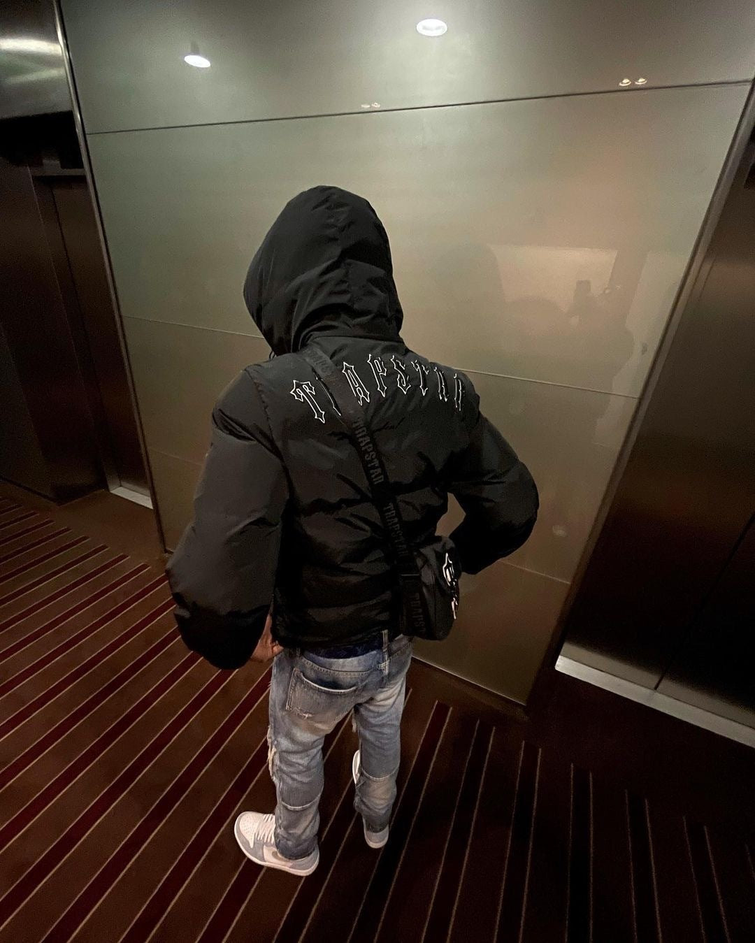 Manteau Trapstar Decoded Noir