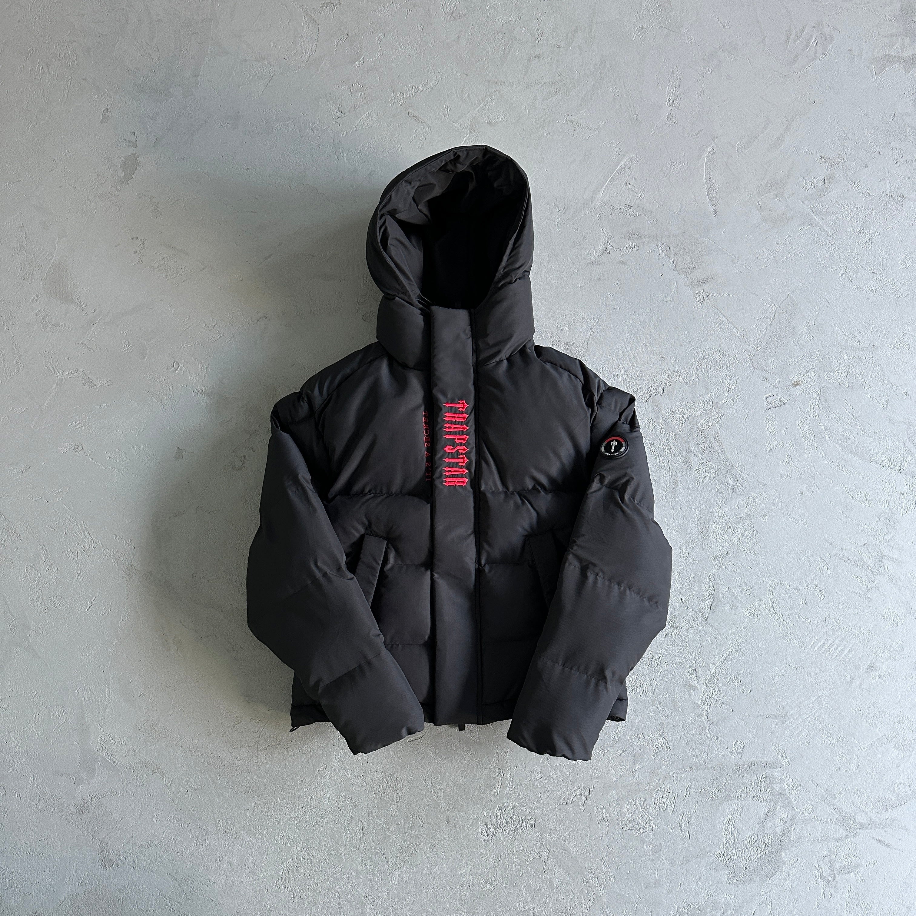 Manteau Trapstar Rouge/Noir