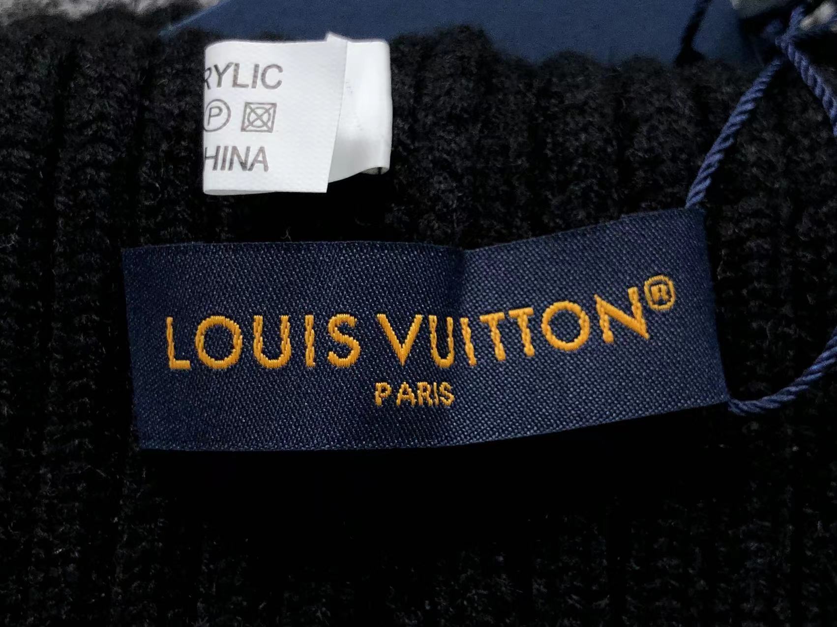 Chapeau LV Gold - Noir