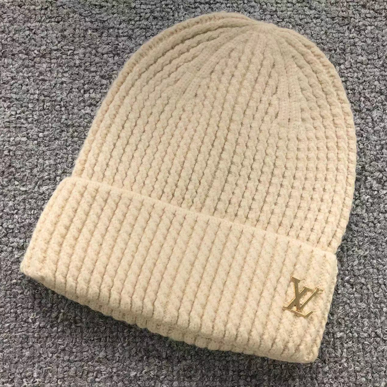 Chapeau LV Gold - Crème