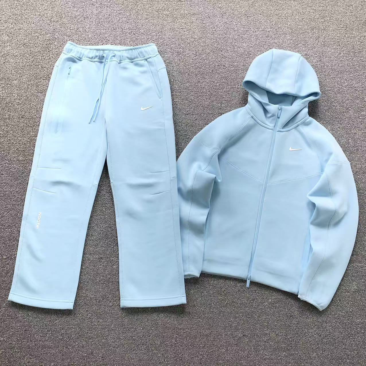 Ensemble N0CTA Zip - Bleu