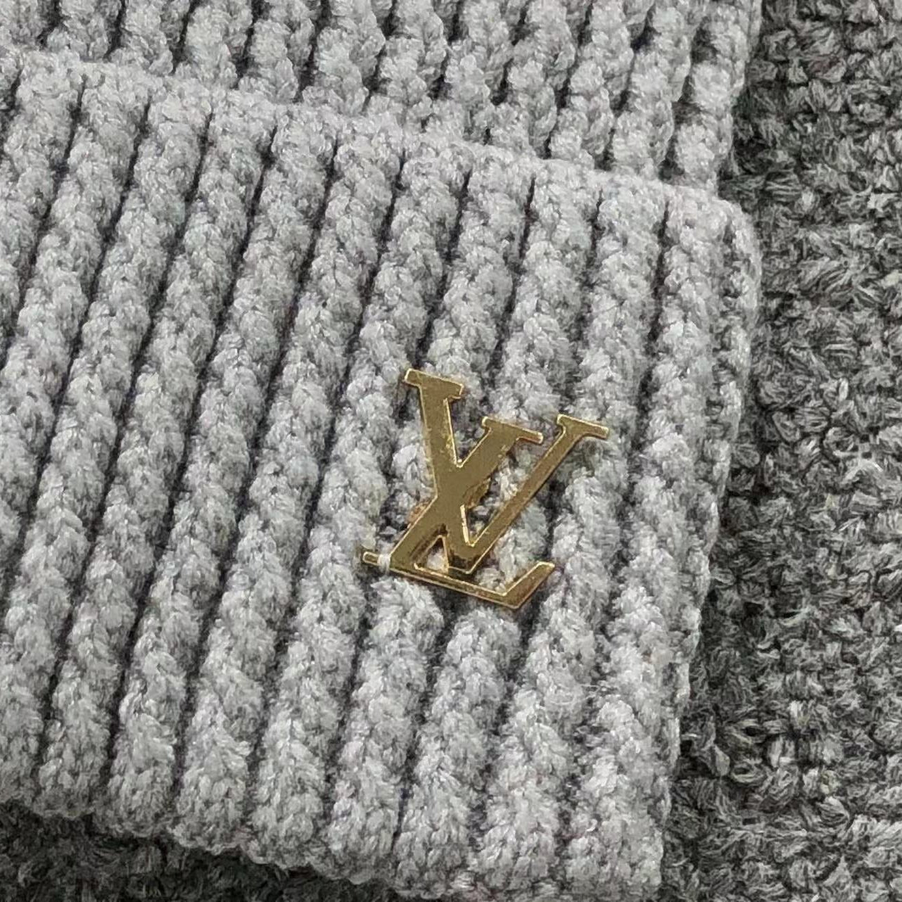 Chapeau LV Gold - Gris