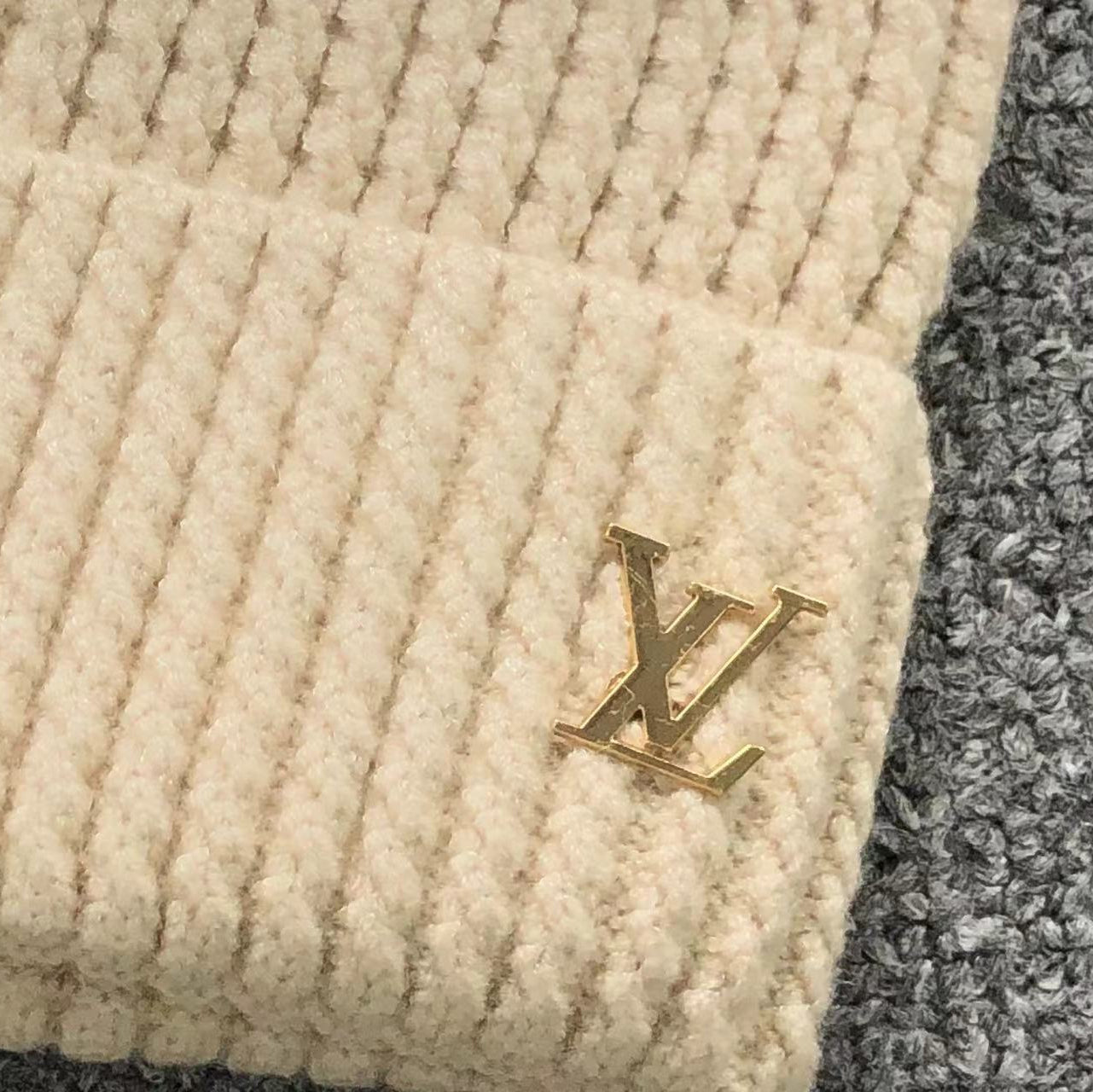 Chapeau LV Gold - Crème
