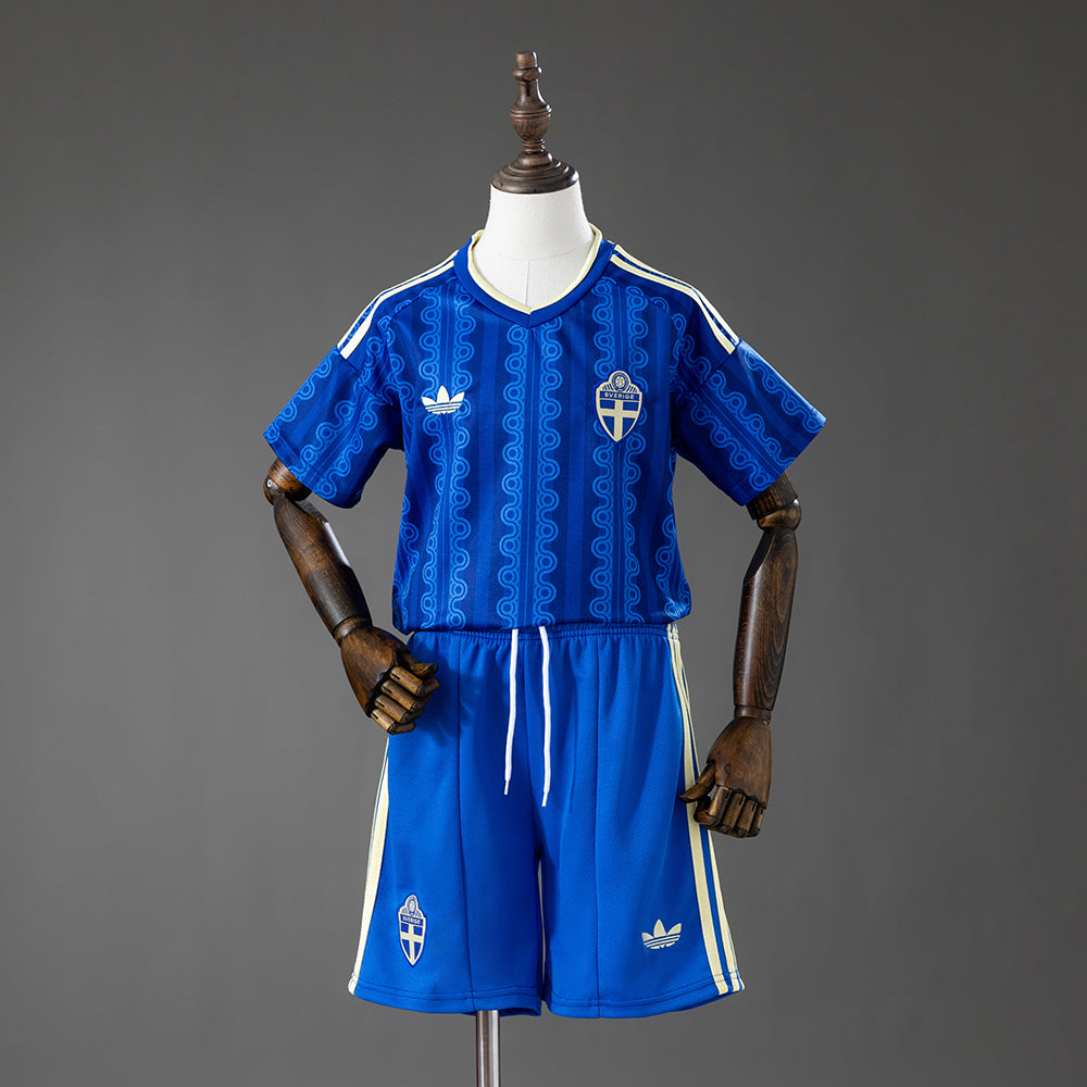 Maillot Suède Home 2026/2027 pour enfant