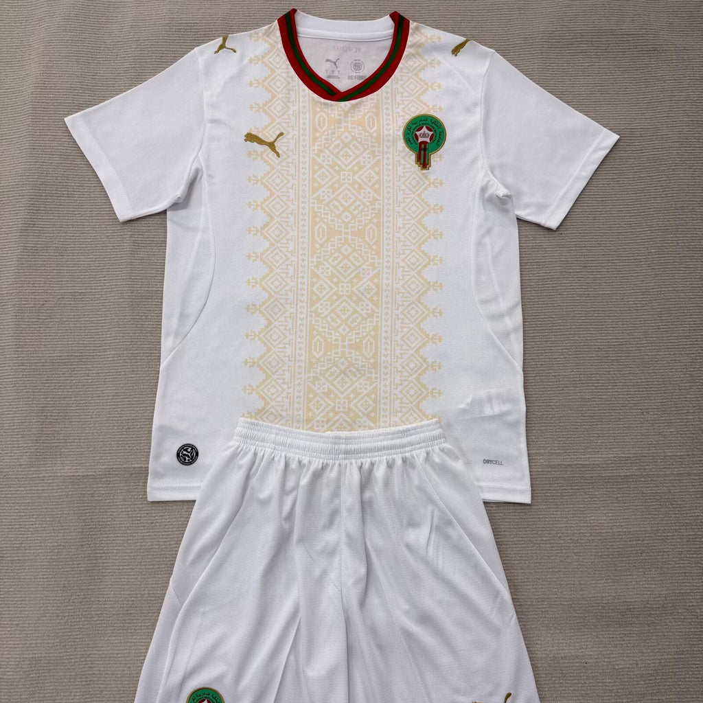 Maillot Maroc 2026/2027 Version Fans (ENFANTS) + Shorts