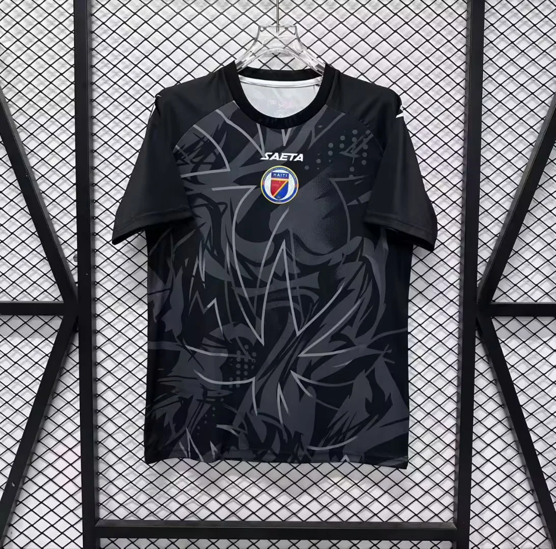 Maillot Haiti Gardien 2026 Coupe du Monde - Édition Noir