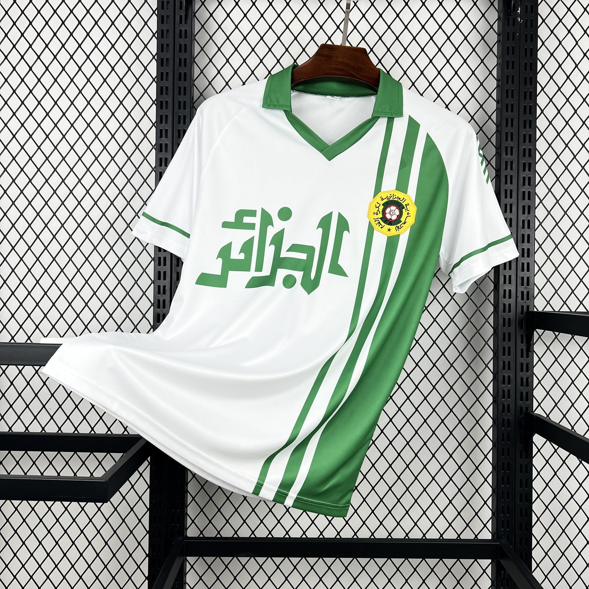 Maillot Algérie Rétro 1986 Away Blanc