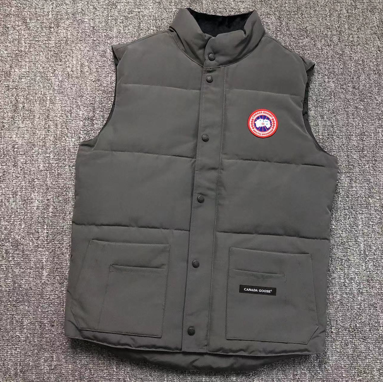 GILET CANADA G00SE GRIS