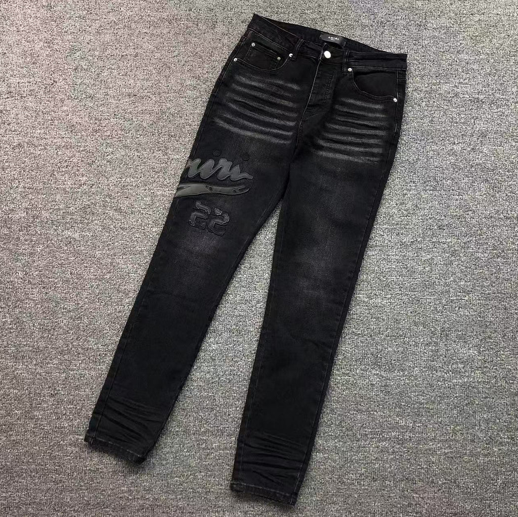 Jean AMIRI 100 % coton – Denim premium coupe streetwear
