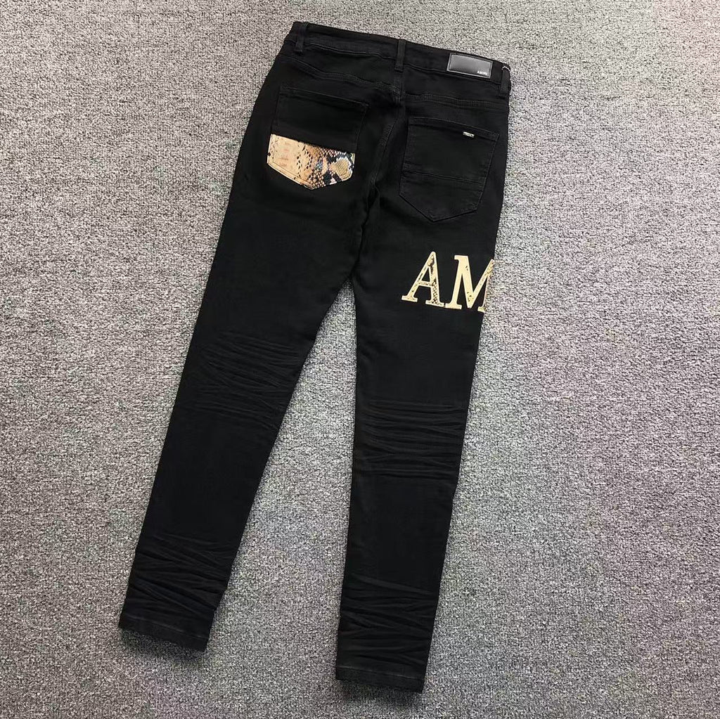 Jean AMIRI 100 % coton – Denim premium coupe streetwear