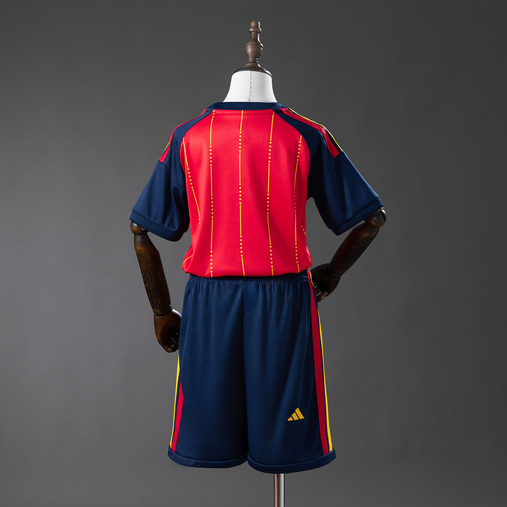 Maillot Espagne pour enfant 2026 Home Coupe du Monde