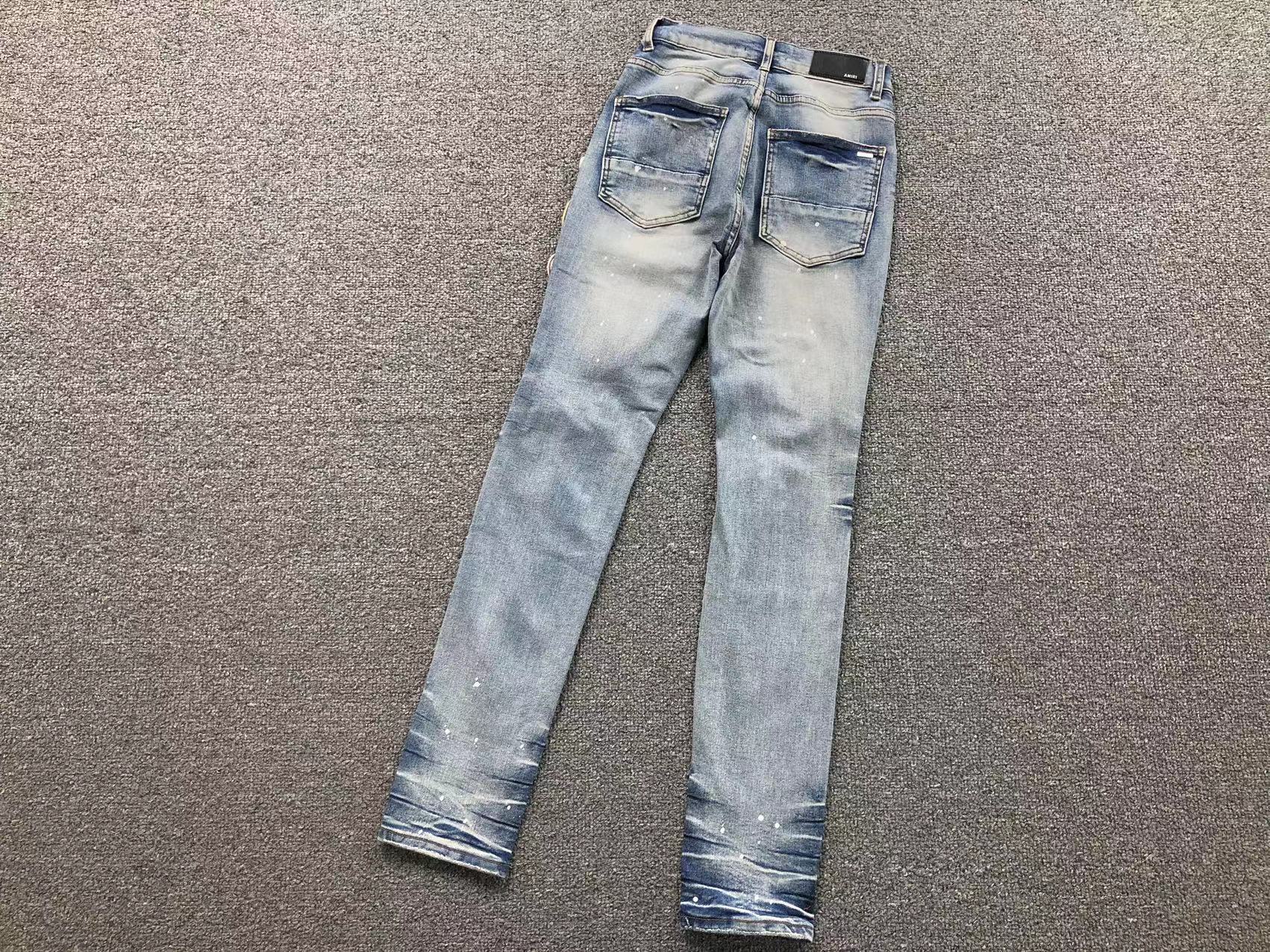 Jean AMIRI 100 % coton – Denim premium coupe streetwear
