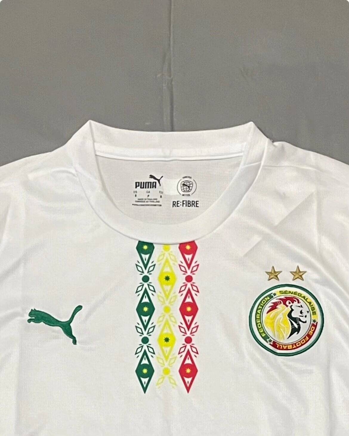 Maillot Sénégal 2026 Version Fans Home 2 ÉTOILES CHAMPIONS D'AFRIQUE
