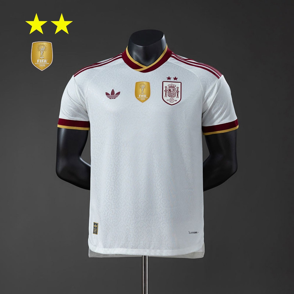 Maillot Espagne Away PLAYER 2026 Coupe du Monde  | 2 ÉTOILES !
