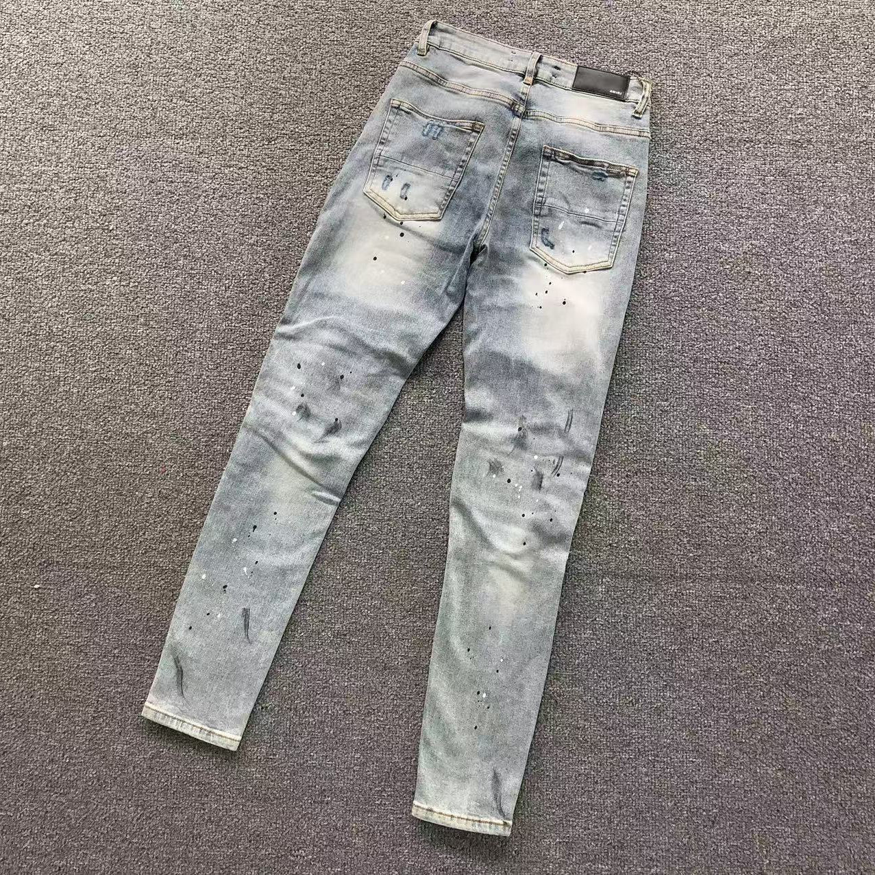Jean AMIRI 100 % coton – Denim premium coupe streetwear