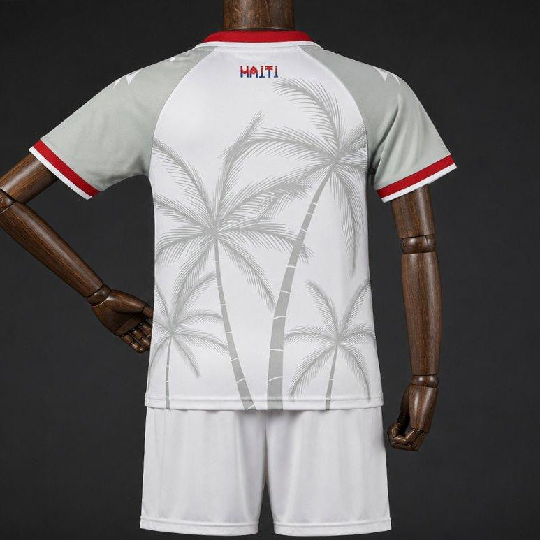Maillot Haiti 2026 Coupe du Monde pour enfants Blanc