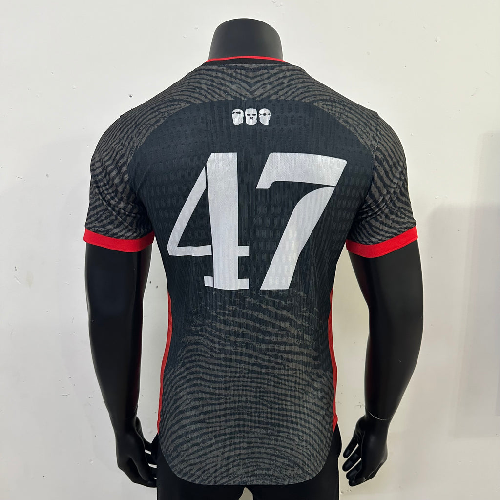 Maillot Omerta 47 Version Player 2026 Noir