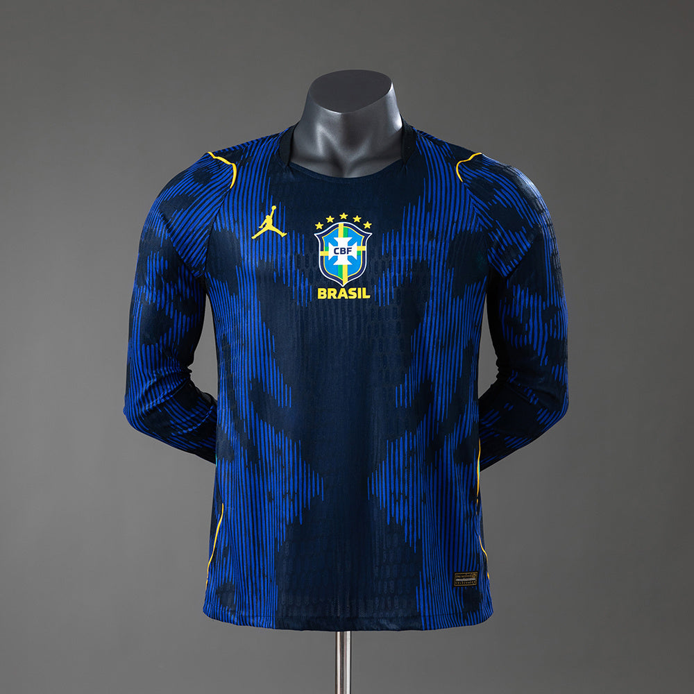 Maillot Brésil Manche Longue Coupe du Monde 2026 Version Player AWAY