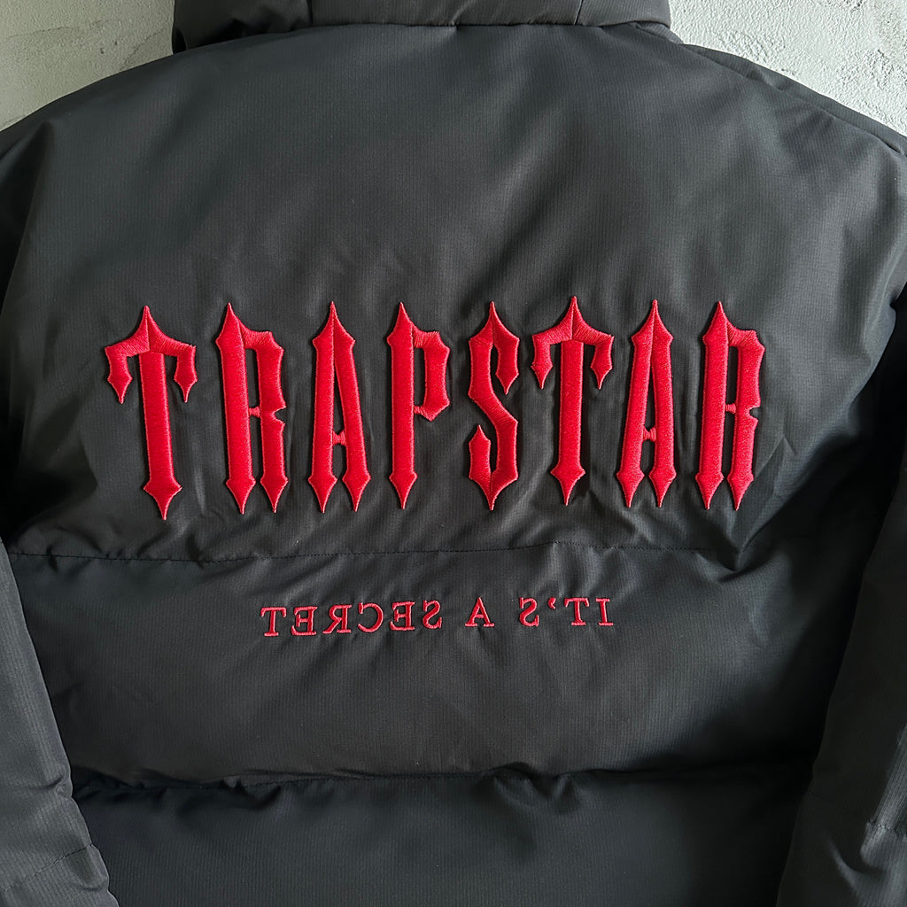 Manteau Trapstar Rouge/Noir