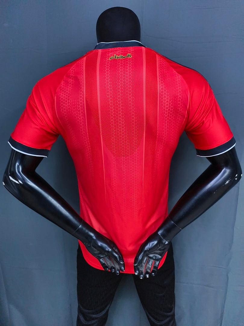 Maillot Algérie 2026 Version Player Rouge