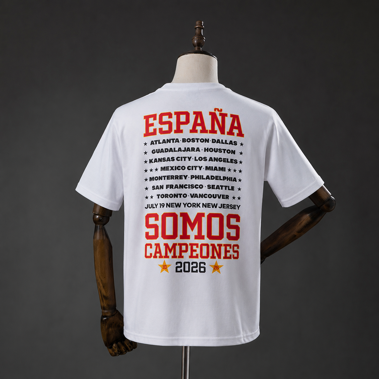 Maillot CHAMPIONS Espagne 2026 Coupe du Monde