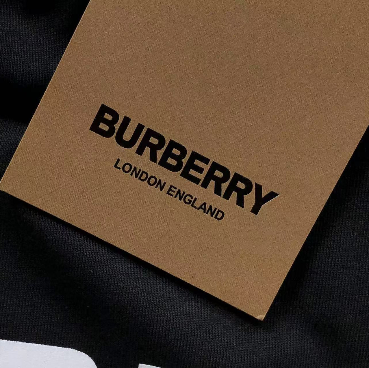 T-Shirt DESIGNER en cotton - Noir