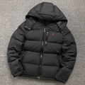 Manteau d'Hiver Polo - Noir avec logo rouge