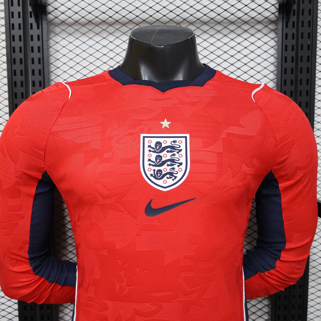 England Auswärtstrikot 2026/2027 Spielerversion Langarm