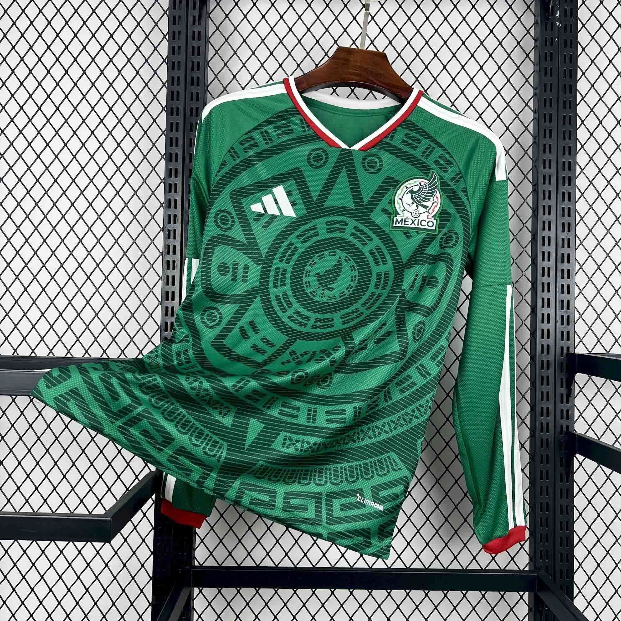 Mexico Long Sleeve Home Jersey 2025/2026 World Cup
