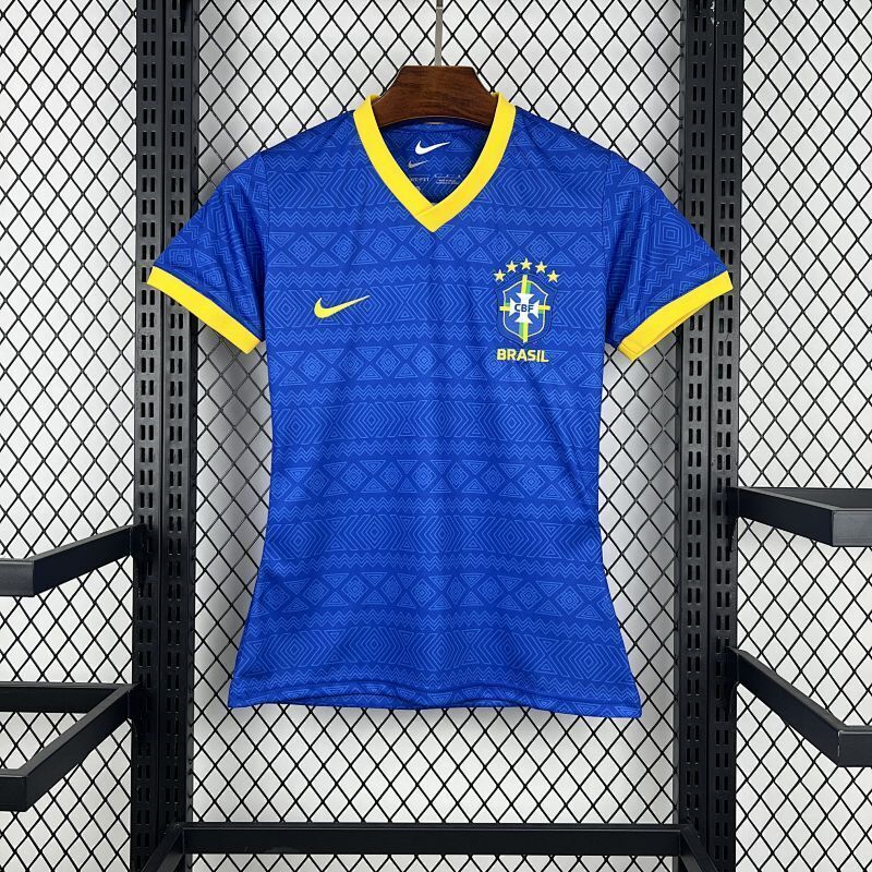 Maillot Brésil 2026 Coupe du Monde Bleu Femme