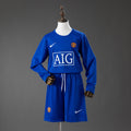 Maillot Manchester United Home Manche longue 2008/2009 pour enfant