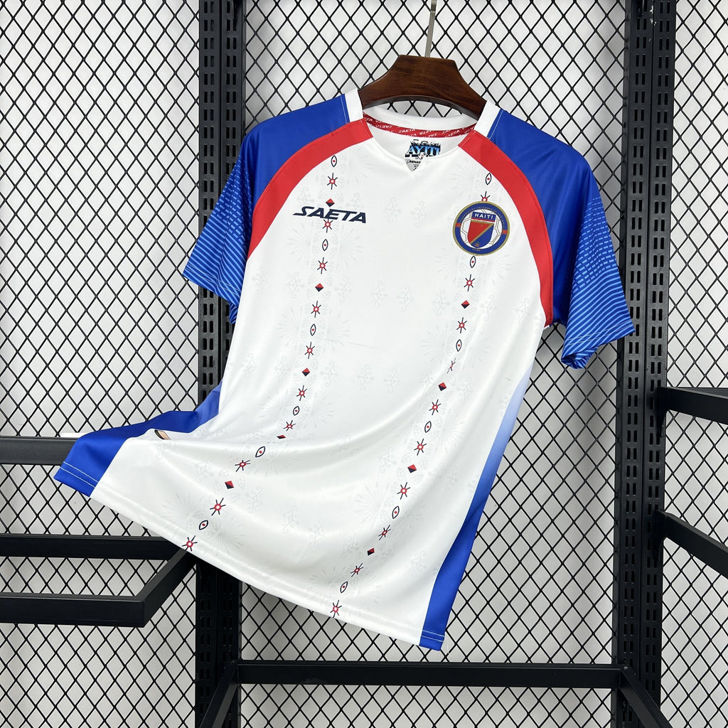 Maillot Haiti 2026 Blanc Third Coupe du Monde NOUVEAU