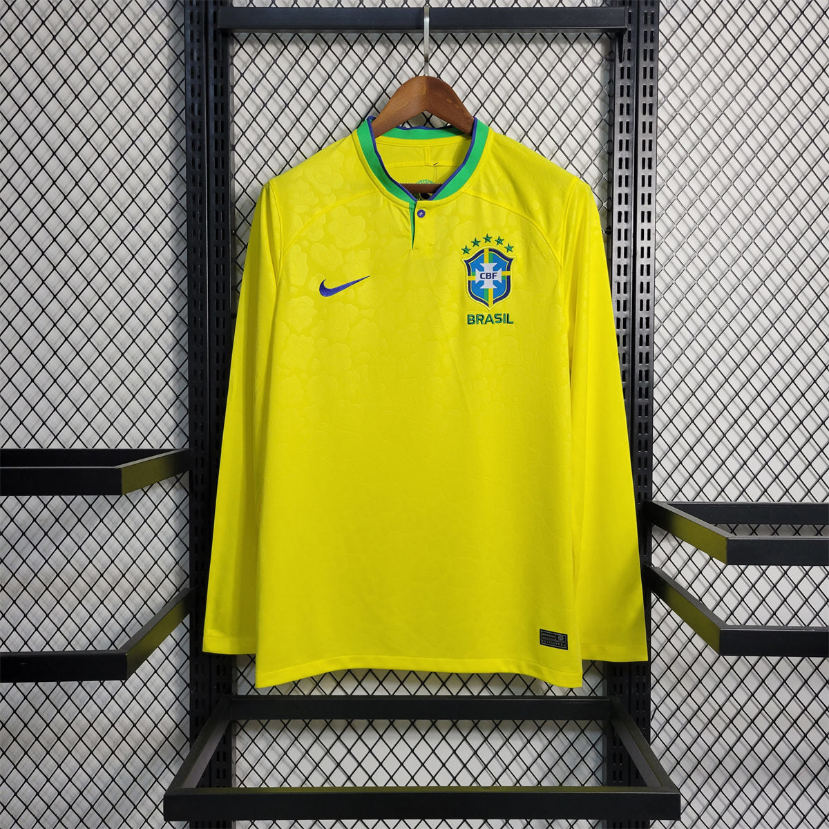 Maillot Brésil Manche Longue 2022/2023 Version Fan
