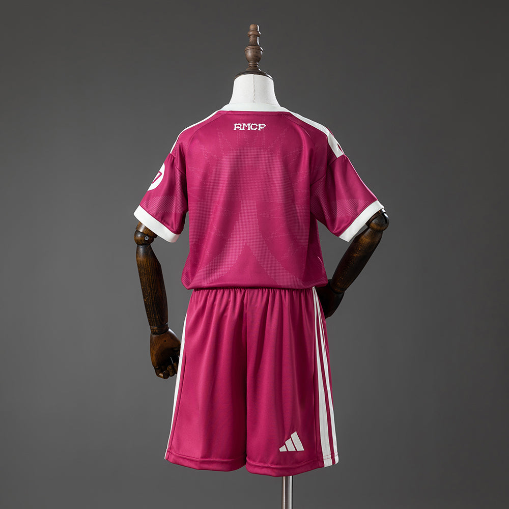 Maillot Real Madrid Third Away Rose 2026/2027 pour enfant