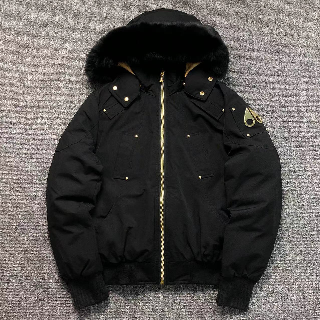 Manteau Moose pour HOMME - Noir