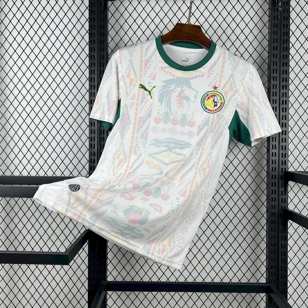 Senegal Trikot 2026 Fan-Version Heim 2 STERNE AFRIKAMEISTER