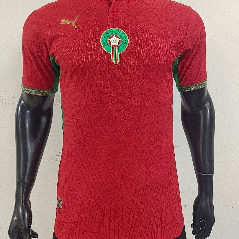 Maillot Maroc Home 2026 Version Player Coupe du Monde