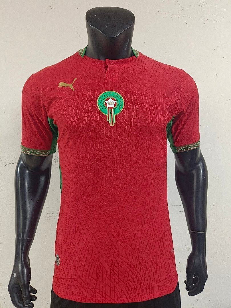 Maillot Maroc Home 2026 Version Player Coupe du Monde