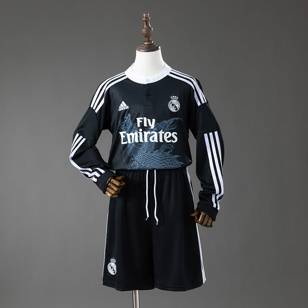 Maillot Real Madrid Home Manche longue 2014/2015 pour enfant