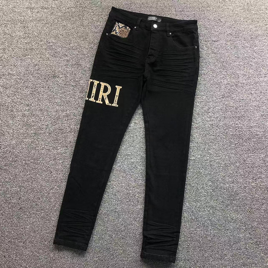 Jean AMIRI 100 % coton – Denim premium coupe streetwear
