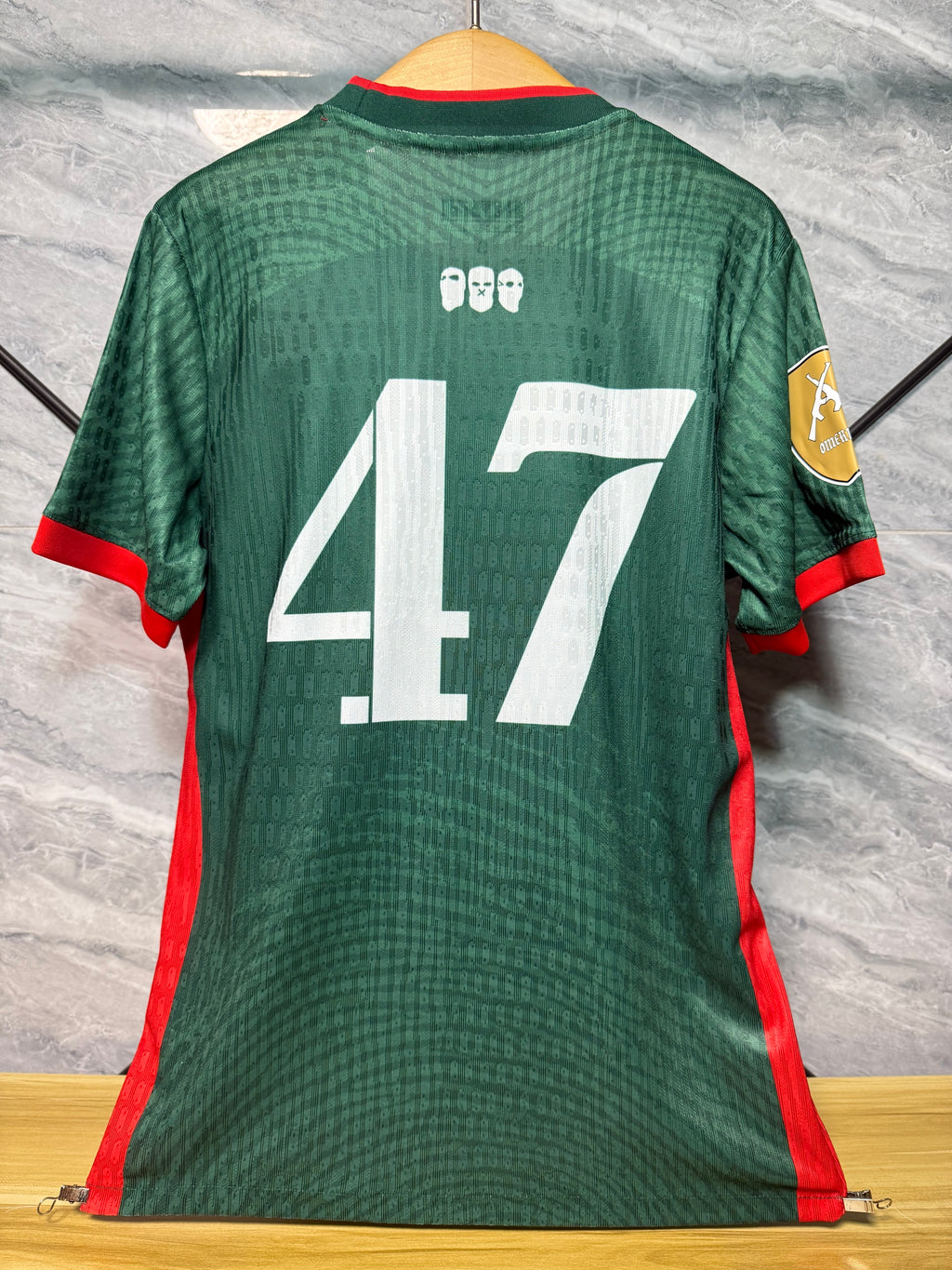 Maillot Omerta 47 Version Player 2026 Vert
