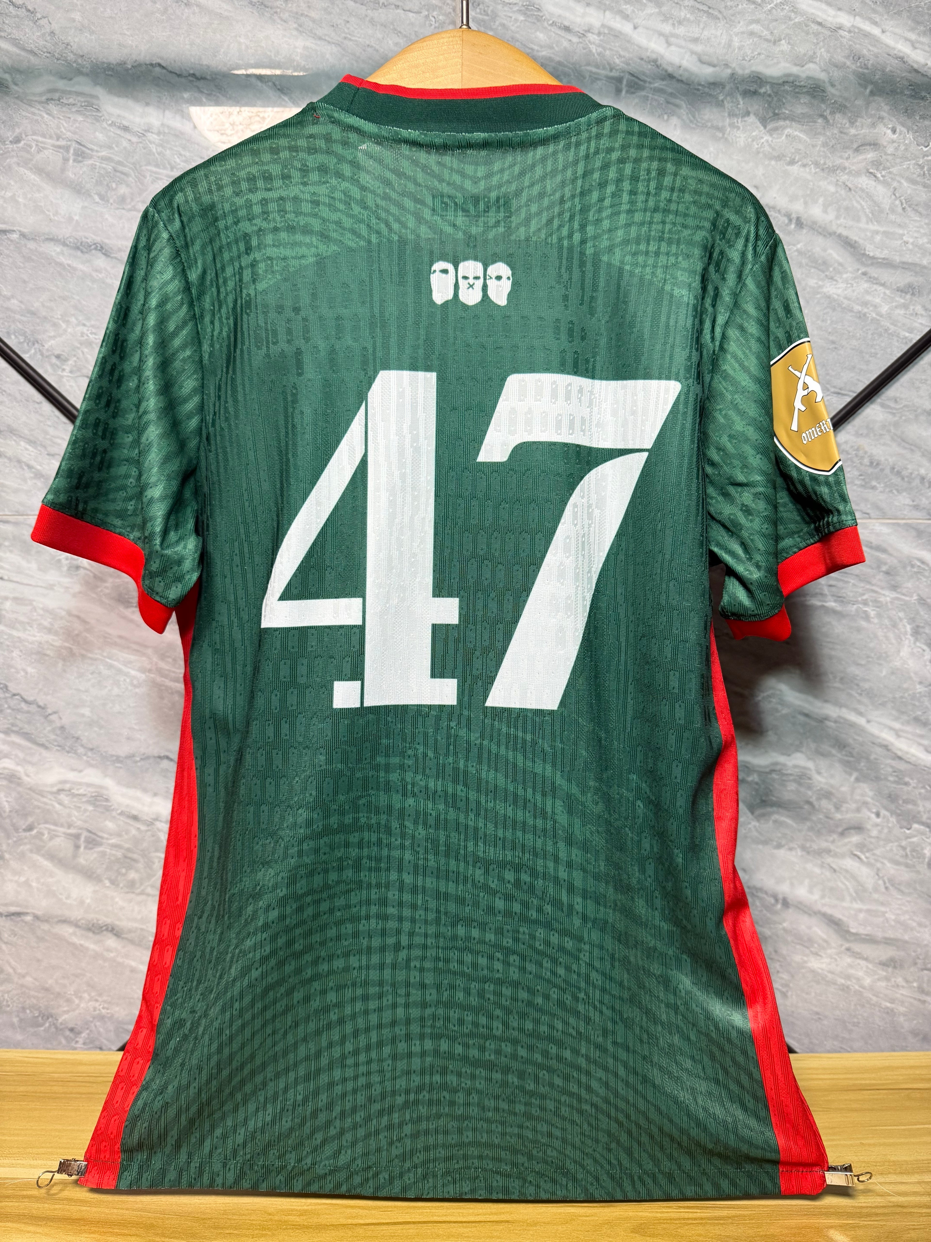 Maillot Omerta 47 Version Player 2026 Vert