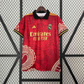 Maillot Real Madrid Fans Rouge Dragon 2024/2025