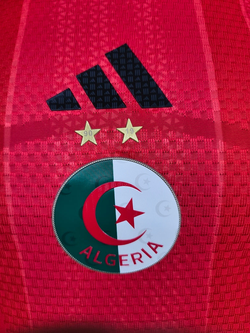 Maillot Algérie 2026 Version Player Rouge