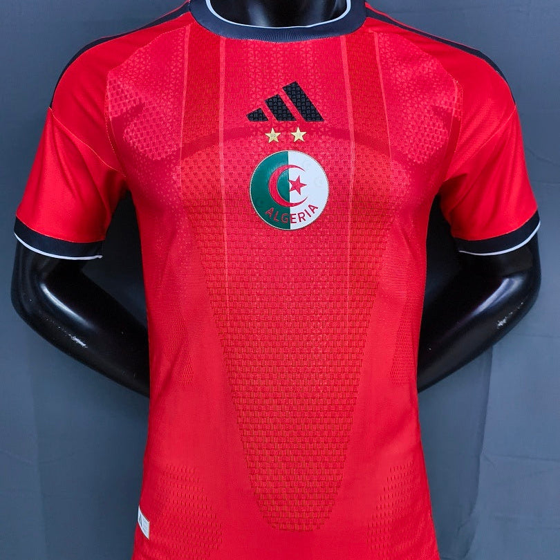 Maillot Algérie 2026 Version Player Rouge