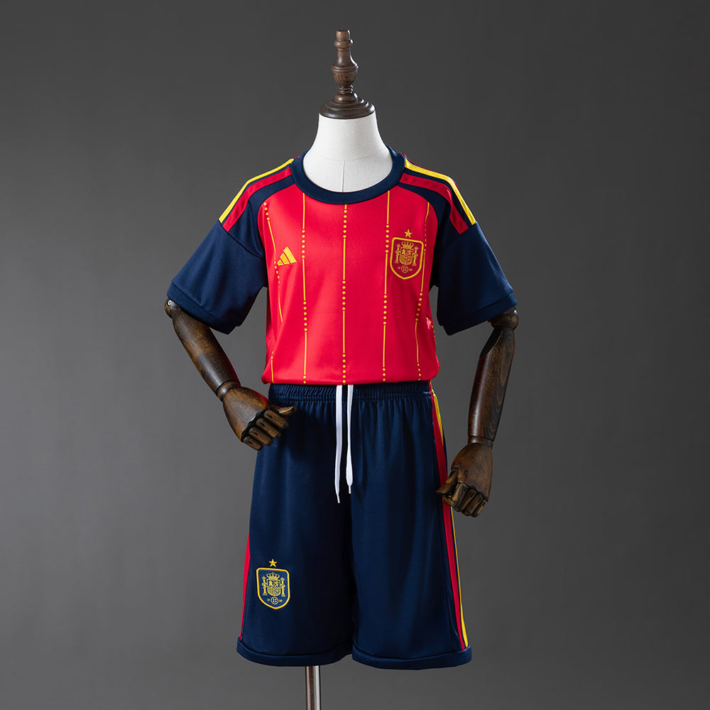 Maillot Espagne pour enfant 2026 Home Coupe du Monde