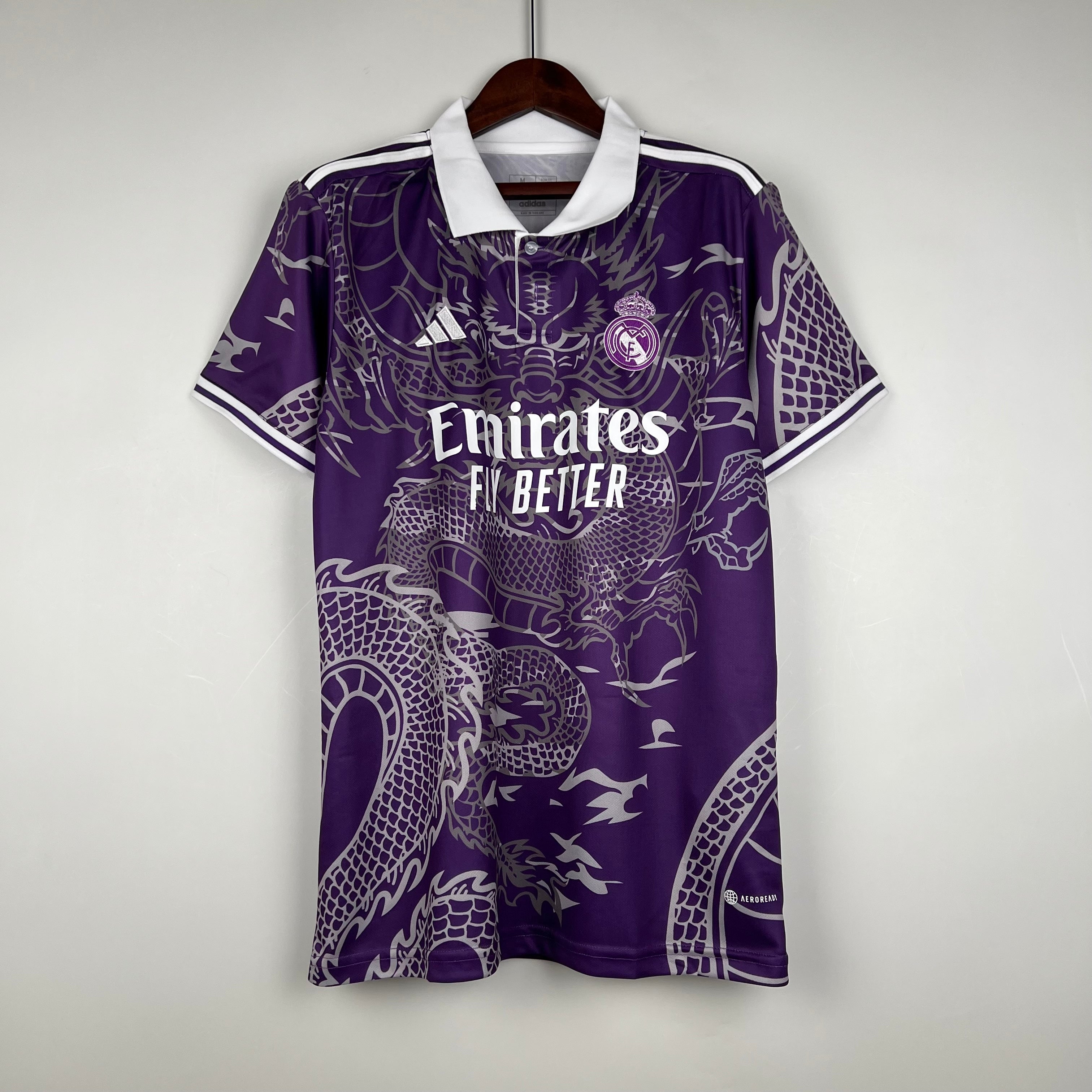 Maillot Real Madrid Fans Mauve Dragon 2023/2024